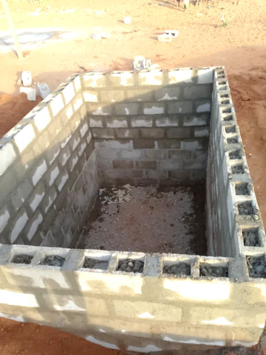 Construction d'une Cuve de stockage d'eau potable