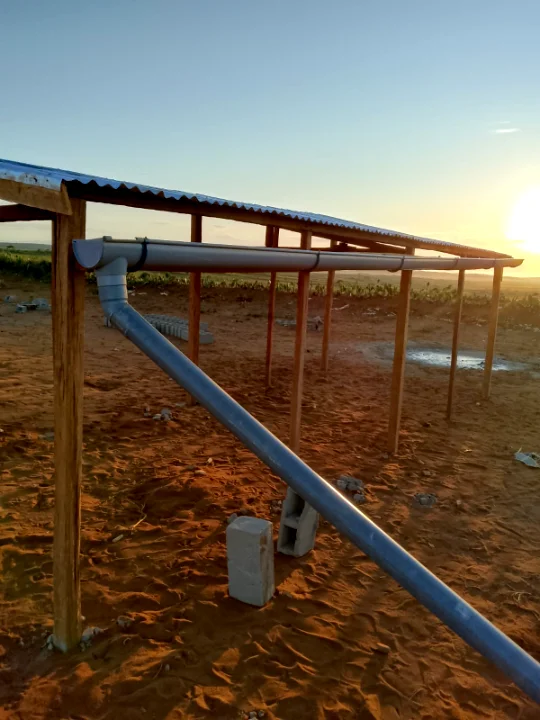 Construction d'une Cuve de stockage d'eau potable
