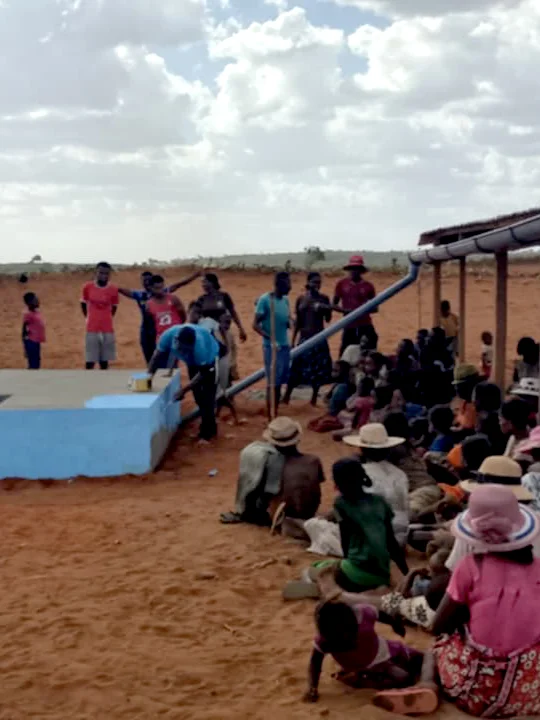 Construction d'une Cuve de stockage d'eau potable